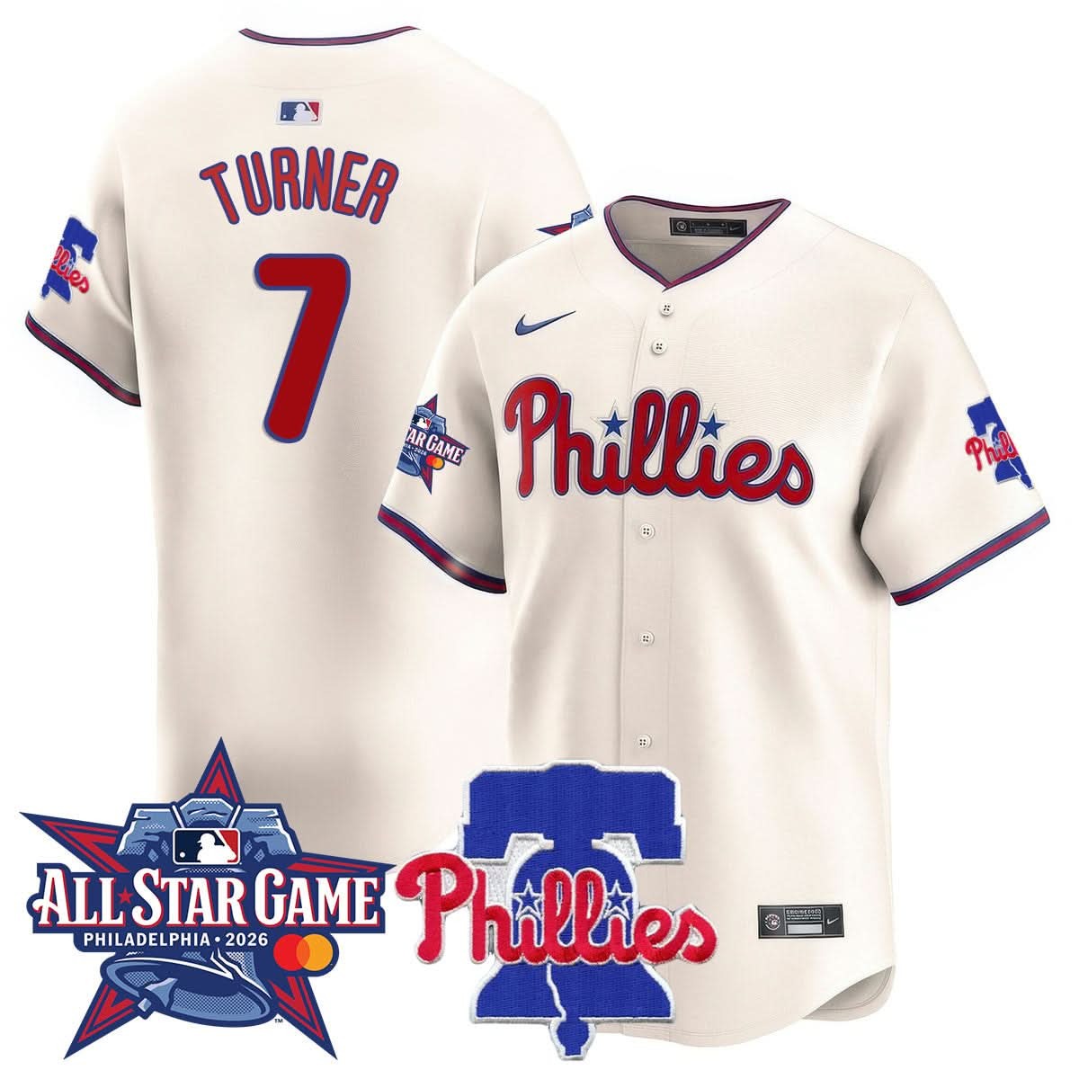 Philadelphia Phillies 2026 MLB All-Star Jersey - All Stitched - Limited Jersey | MLB Jersey Philadelphia Phillies 2026 MLB All-Star Jersey - All Stitched - Limited Jersey | MLB Jersey