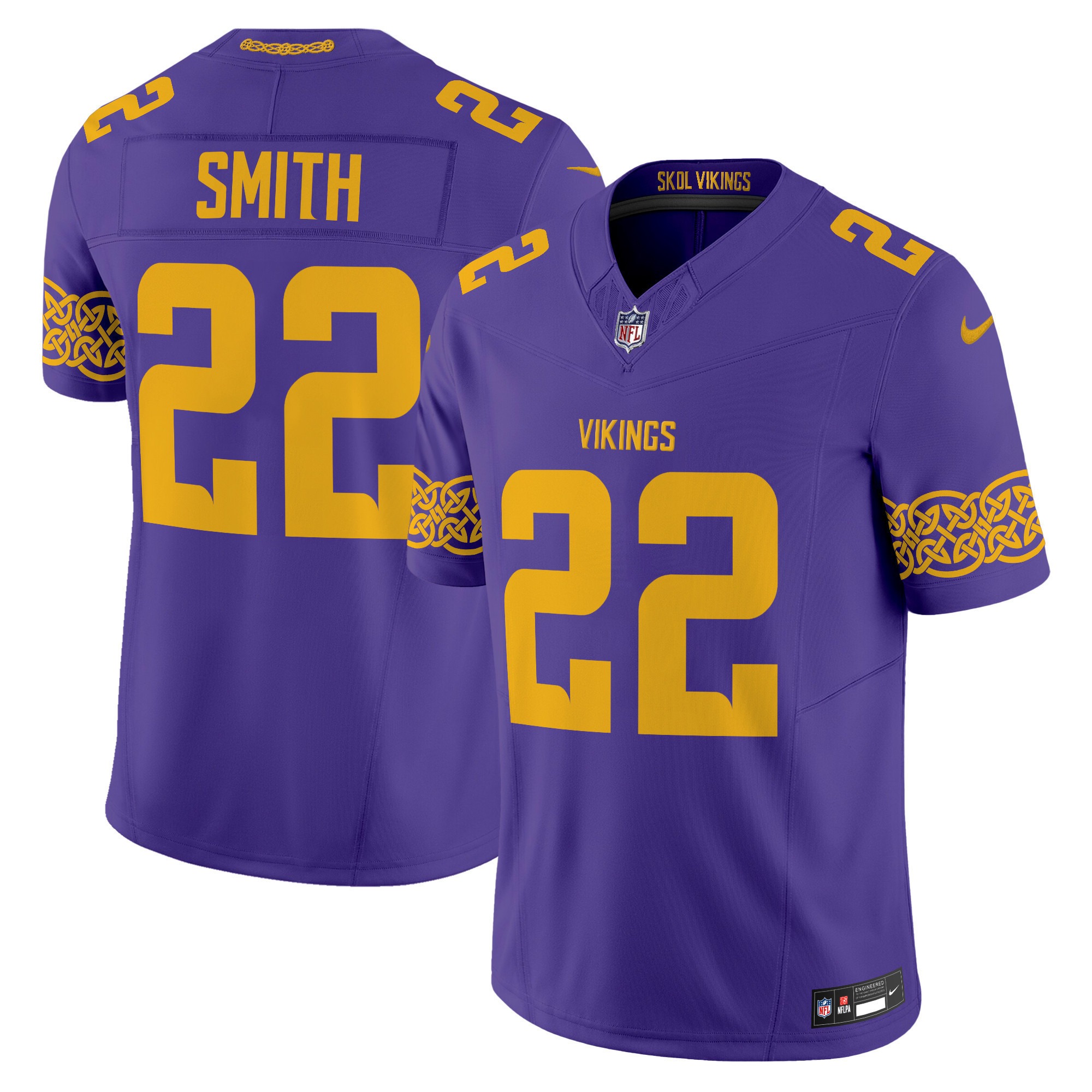 Men's Minnesota Vikings Nordic Pattern Vapor Limited Jersey - All Stitched - Limited Jersey | NFL Jersey Men's Minnesota Vikings Nordic Pattern Vapor Limited Jersey - All Stitched - Limited Jersey | NFL Jersey