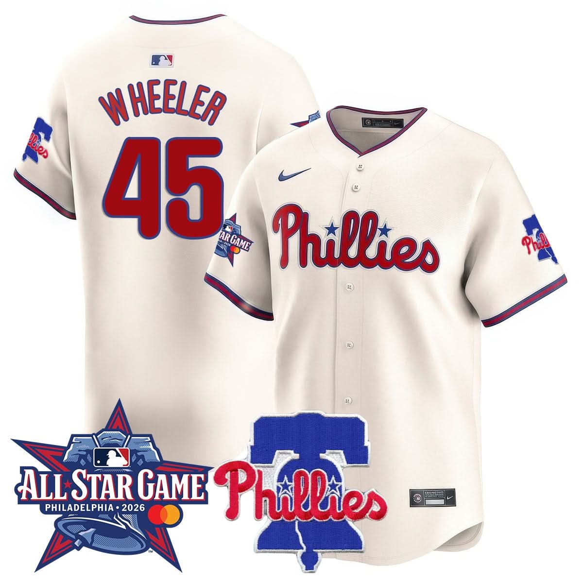 Philadelphia Phillies 2026 MLB All-Star Jersey - All Stitched - Limited Jersey | MLB Jersey Philadelphia Phillies 2026 MLB All-Star Jersey - All Stitched - Limited Jersey | MLB Jersey