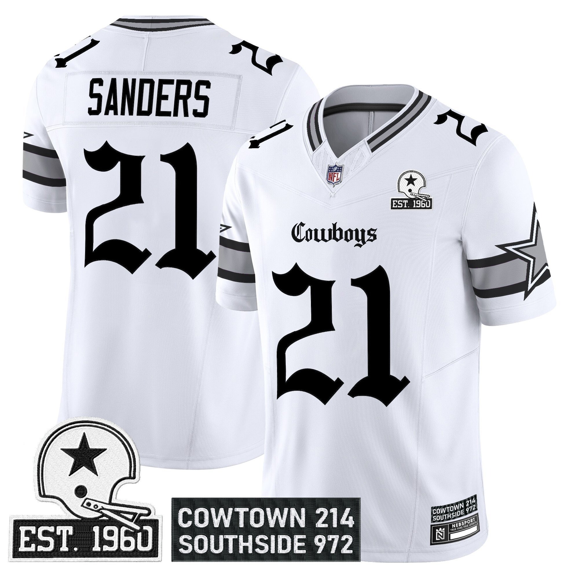 Men's Dallas Cowboys 'Gothic Lone Star Edition' Vapor Limited Jersey - All Stitched - Limited Jersey | NFL Jersey Men's Dallas Cowboys 'Gothic Lone Star Edition' Vapor Limited Jersey - All Stitched - Limited Jersey | NFL Jersey