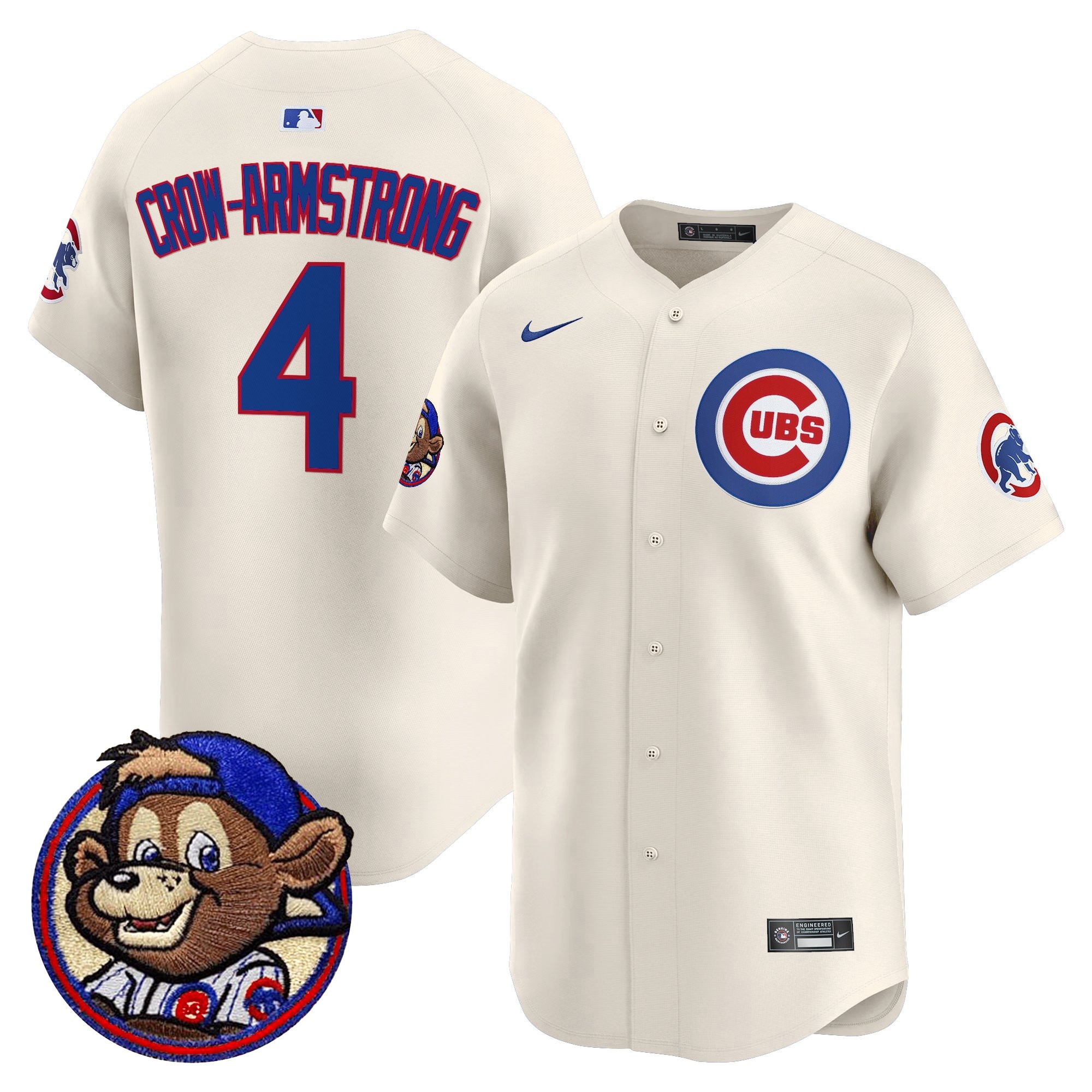 Men's Chicago Cubs Clark Patch Vapor Premier Limited Jersey - All Stitched - Limited Jersey | MLB Jersey Men's Chicago Cubs Clark Patch Vapor Premier Limited Jersey - All Stitched - Limited Jersey | MLB Jersey