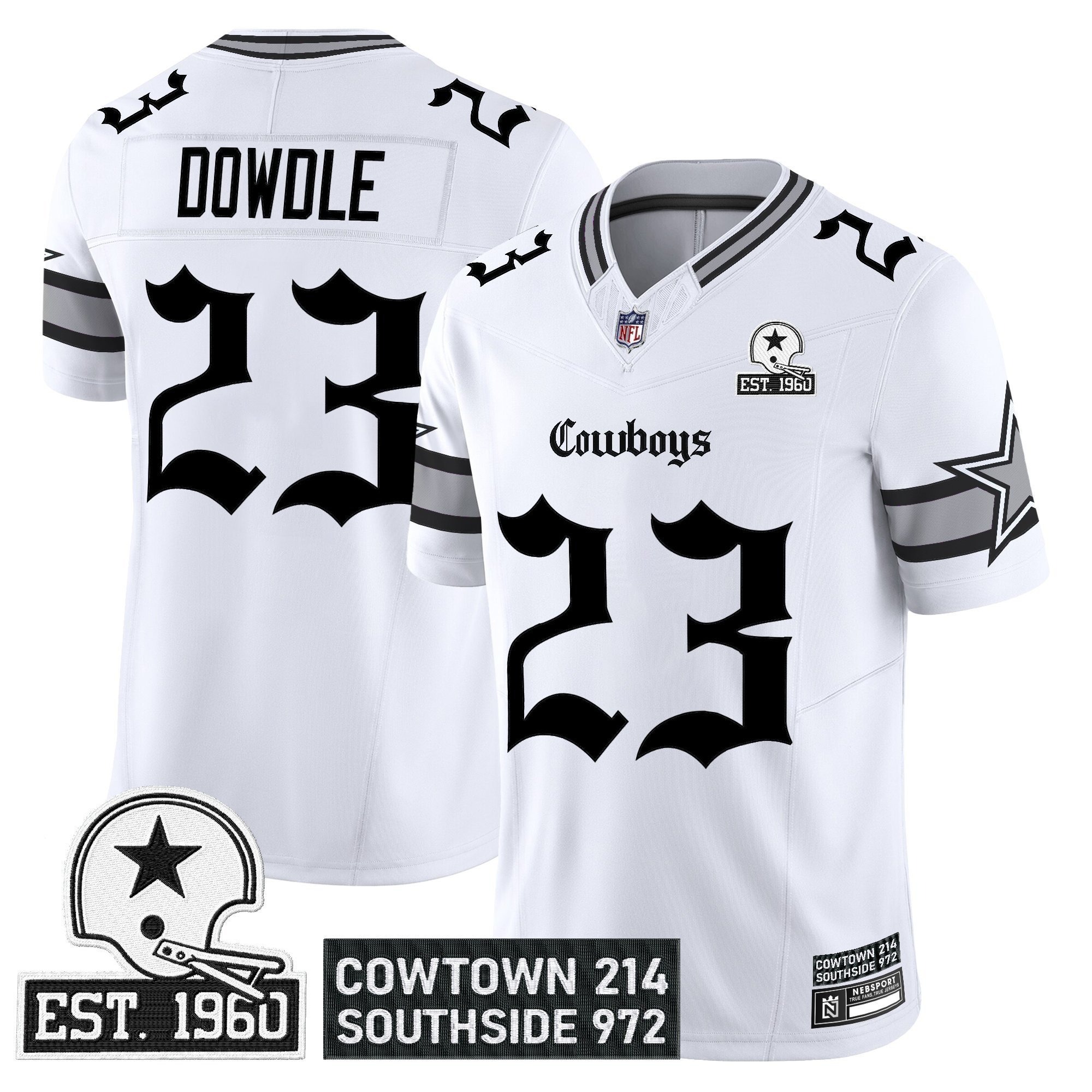 Men's Dallas Cowboys 'Gothic Lone Star Edition' Vapor Limited Jersey - All Stitched - Limited Jersey | NFL Jersey Men's Dallas Cowboys 'Gothic Lone Star Edition' Vapor Limited Jersey - All Stitched - Limited Jersey | NFL Jersey