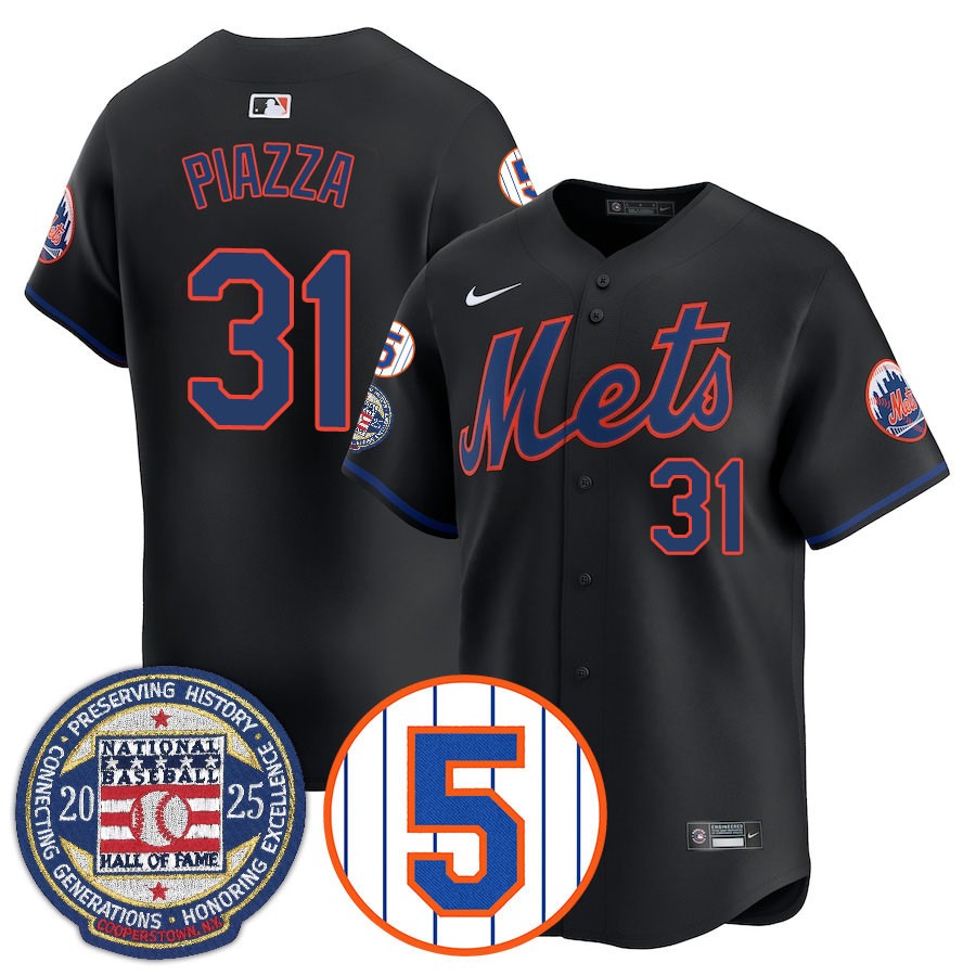 Men's New York Mets Number Retirement & Hall of Fame Gold Jersey - All Stitched - Limited Jersey | MLB Jersey Men's New York Mets Number Retirement & Hall of Fame Gold Jersey - All Stitched - Limited Jersey | MLB Jersey