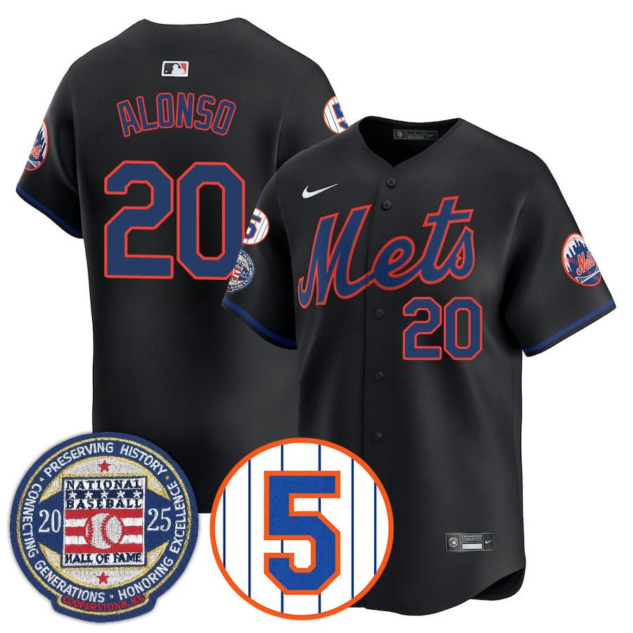 Men's New York Mets Number Retirement & Hall of Fame Gold Jersey - All Stitched - Limited Jersey | MLB Jersey Men's New York Mets Number Retirement & Hall of Fame Gold Jersey - All Stitched - Limited Jersey | MLB Jersey