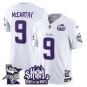 Minnesota Vikings Kings Of The North Patch Vapor Limited Jersey V3 - All Stitched - Limited Jersey | NFL Jersey