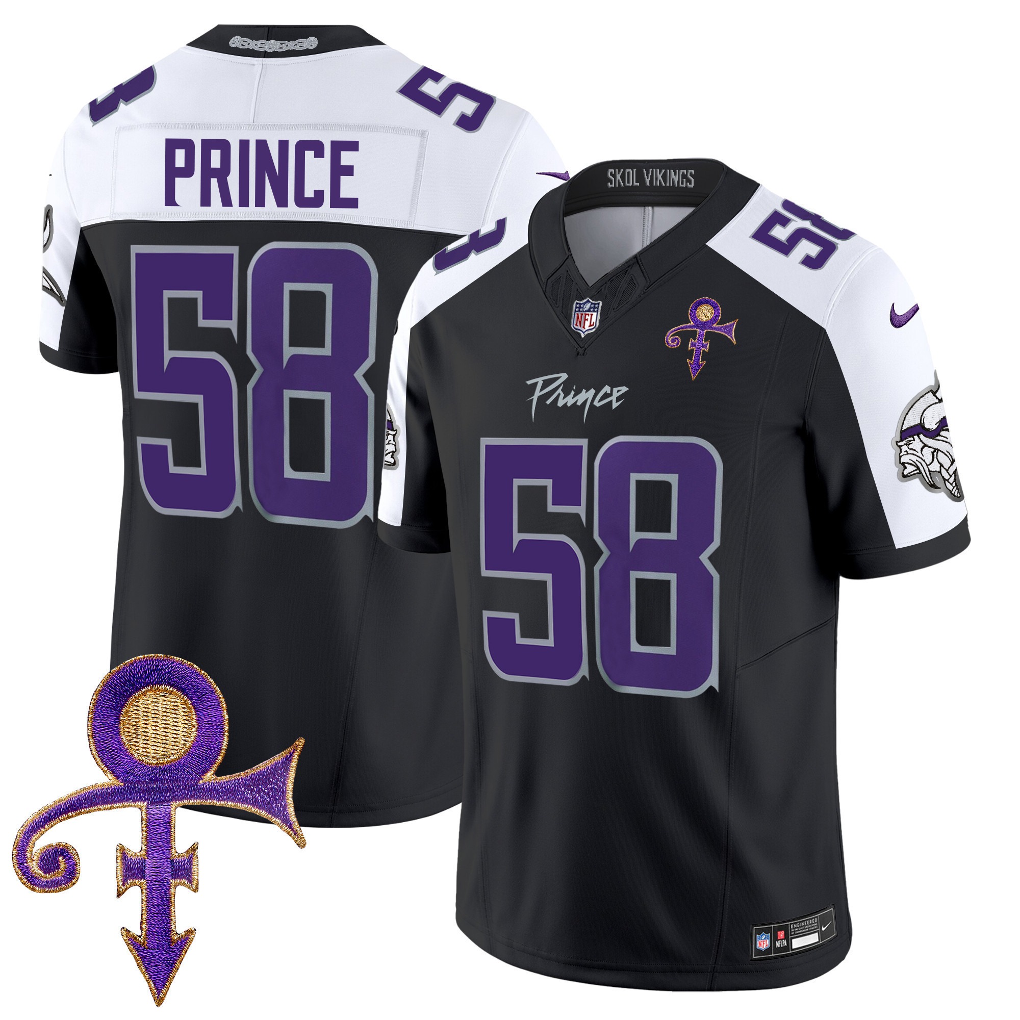 Men's Minnesota Vikings 2024 Prince Vapor Limited Jersey - All Stitched - Limited Jersey | NFL Jersey Men's Minnesota Vikings 2024 Prince Vapor Limited Jersey - All Stitched - Limited Jersey | NFL Jersey