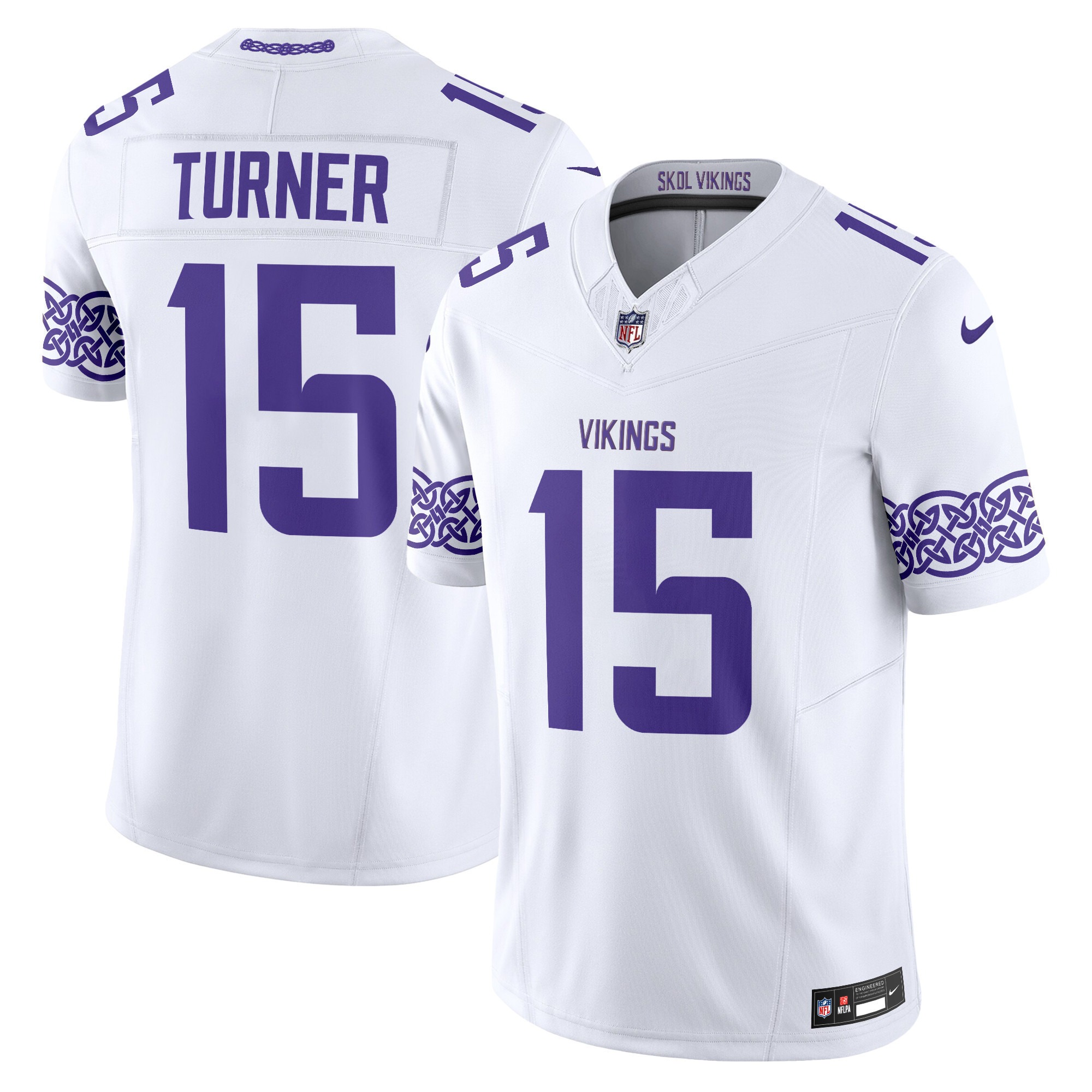 Men's Minnesota Vikings Nordic Pattern Vapor Limited Jersey - All Stitched - Limited Jersey | NFL Jersey Men's Minnesota Vikings Nordic Pattern Vapor Limited Jersey - All Stitched - Limited Jersey | NFL Jersey