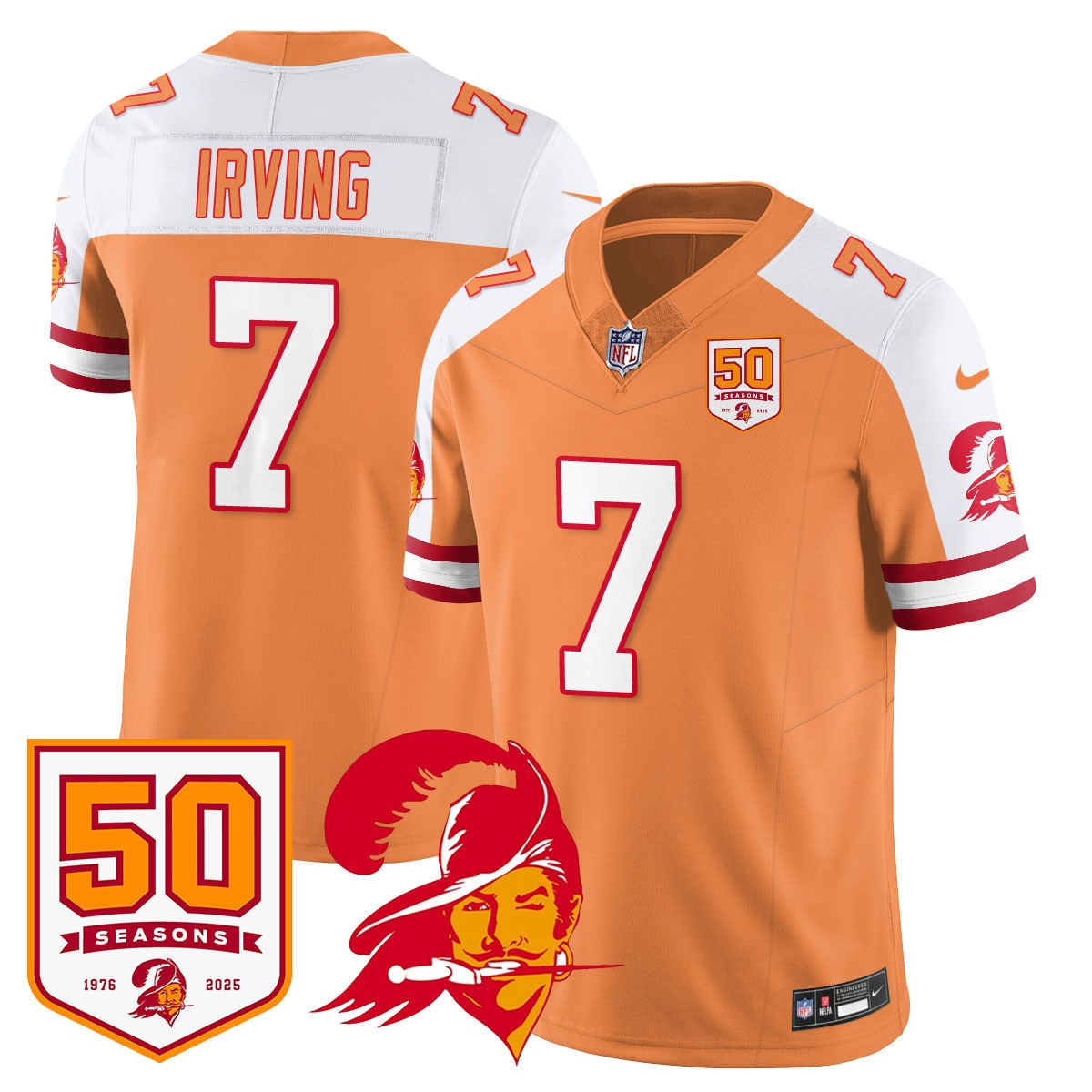 Men's Tampa Bay Buccaneers '76 Vapor Limited Jersey - All Stitched - Limited Jersey | NFL Jersey Men's Tampa Bay Buccaneers '76 Vapor Limited Jersey - All Stitched - Limited Jersey | NFL Jersey