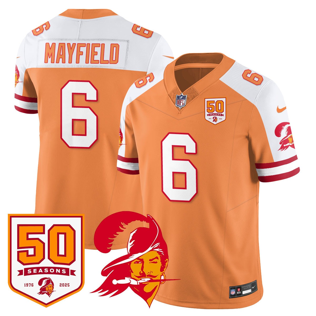 Men's Tampa Bay Buccaneers '76 Vapor Limited Jersey - All Stitched - Limited Jersey | NFL Jersey Men's Tampa Bay Buccaneers '76 Vapor Limited Jersey - All Stitched - Limited Jersey | NFL Jersey