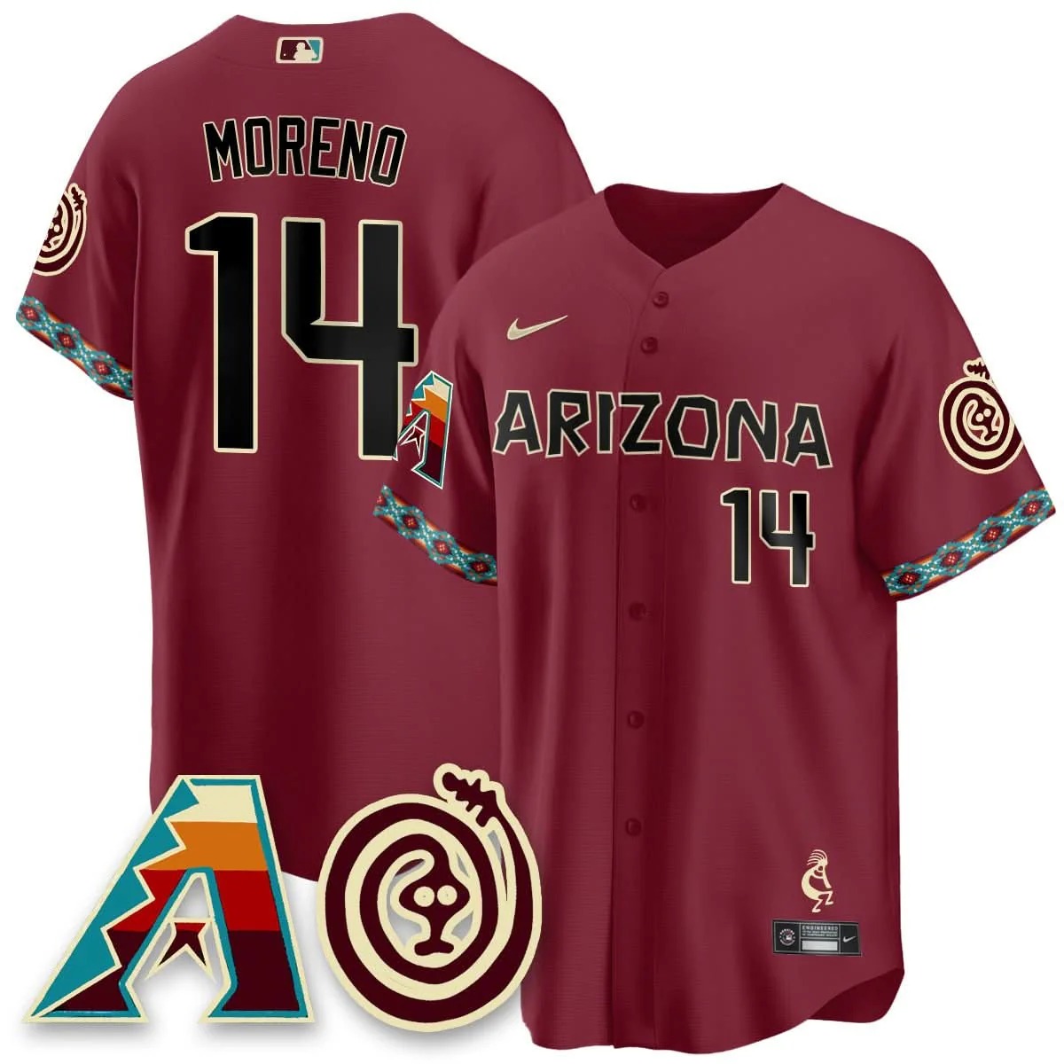 Arizona Diamondbacks City Connect Concept Jersey V2 - All Stitched - Limited Jersey | MLB Jersey Arizona Diamondbacks City Connect Concept Jersey V2 - All Stitched - Limited Jersey | MLB Jersey