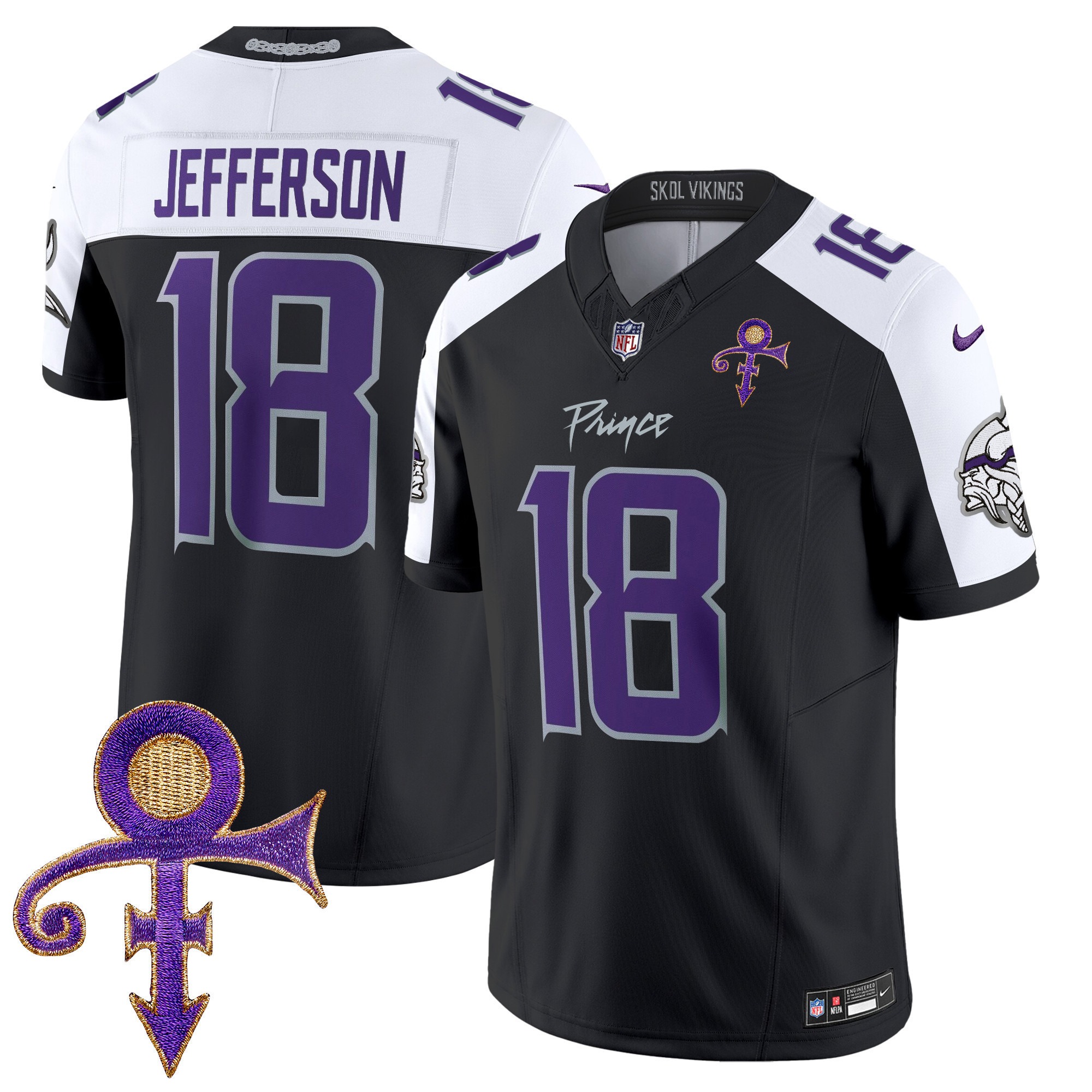 Men's Minnesota Vikings 2024 Prince Vapor Limited Jersey - All Stitched - Limited Jersey | NFL Jersey Men's Minnesota Vikings 2024 Prince Vapor Limited Jersey - All Stitched - Limited Jersey | NFL Jersey