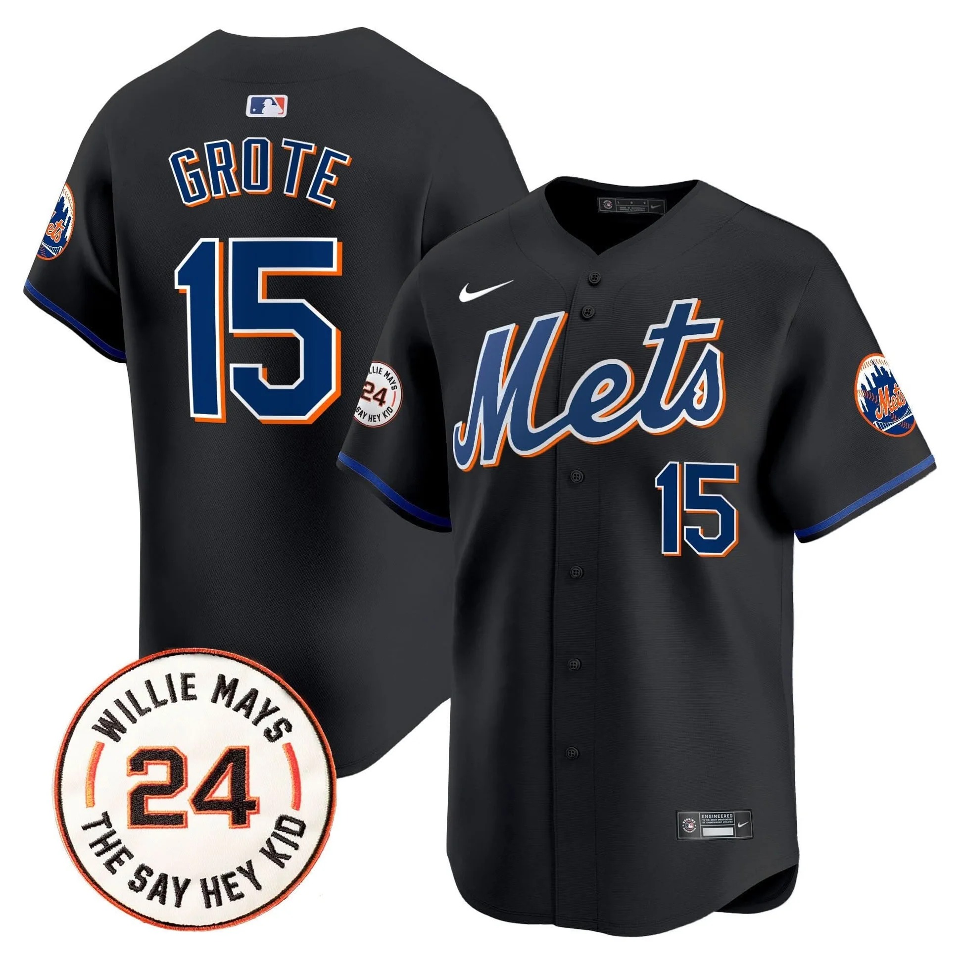 Mets Willie Mays Patch Vapor Premier Limited Jersey - All Stitched - Limited Jersey | MLB Jersey Mets Willie Mays Patch Vapor Premier Limited Jersey - All Stitched - Limited Jersey | MLB Jersey
