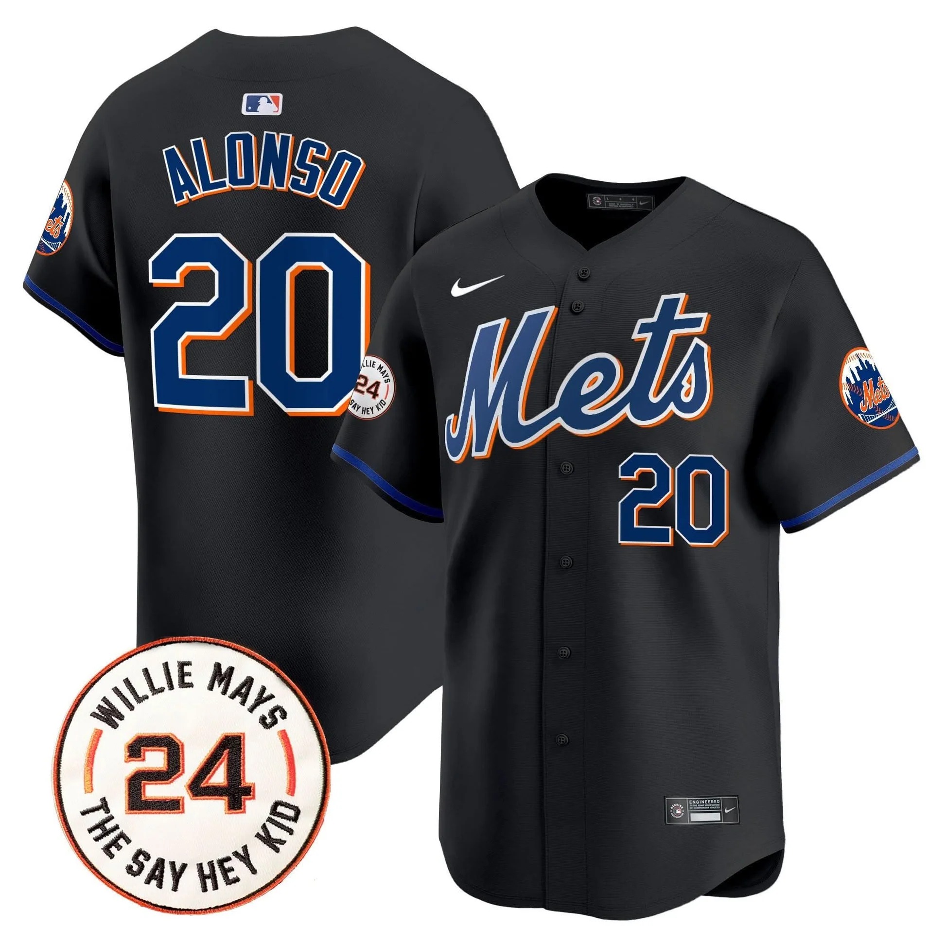 Mets Willie Mays Patch Vapor Premier Limited Jersey - All Stitched - Limited Jersey | MLB Jersey Mets Willie Mays Patch Vapor Premier Limited Jersey - All Stitched - Limited Jersey | MLB Jersey