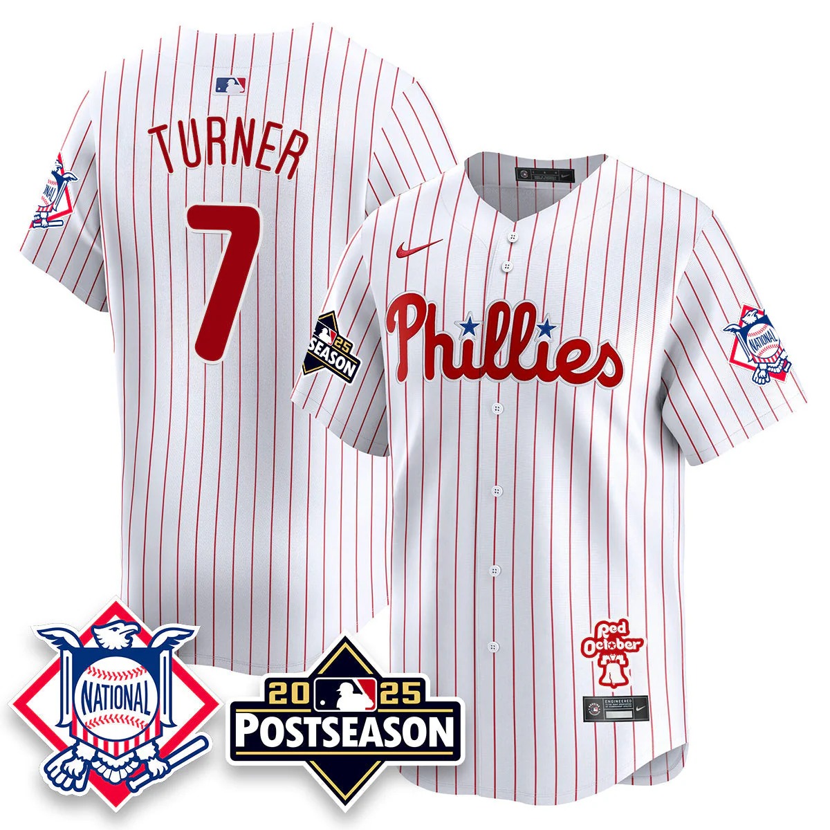 Philadelphia Phillies 2025 Postseason Jersey - All Stitched - Limited Jersey | MLB Jersey Philadelphia Phillies 2025 Postseason Jersey - All Stitched - Limited Jersey | MLB Jersey