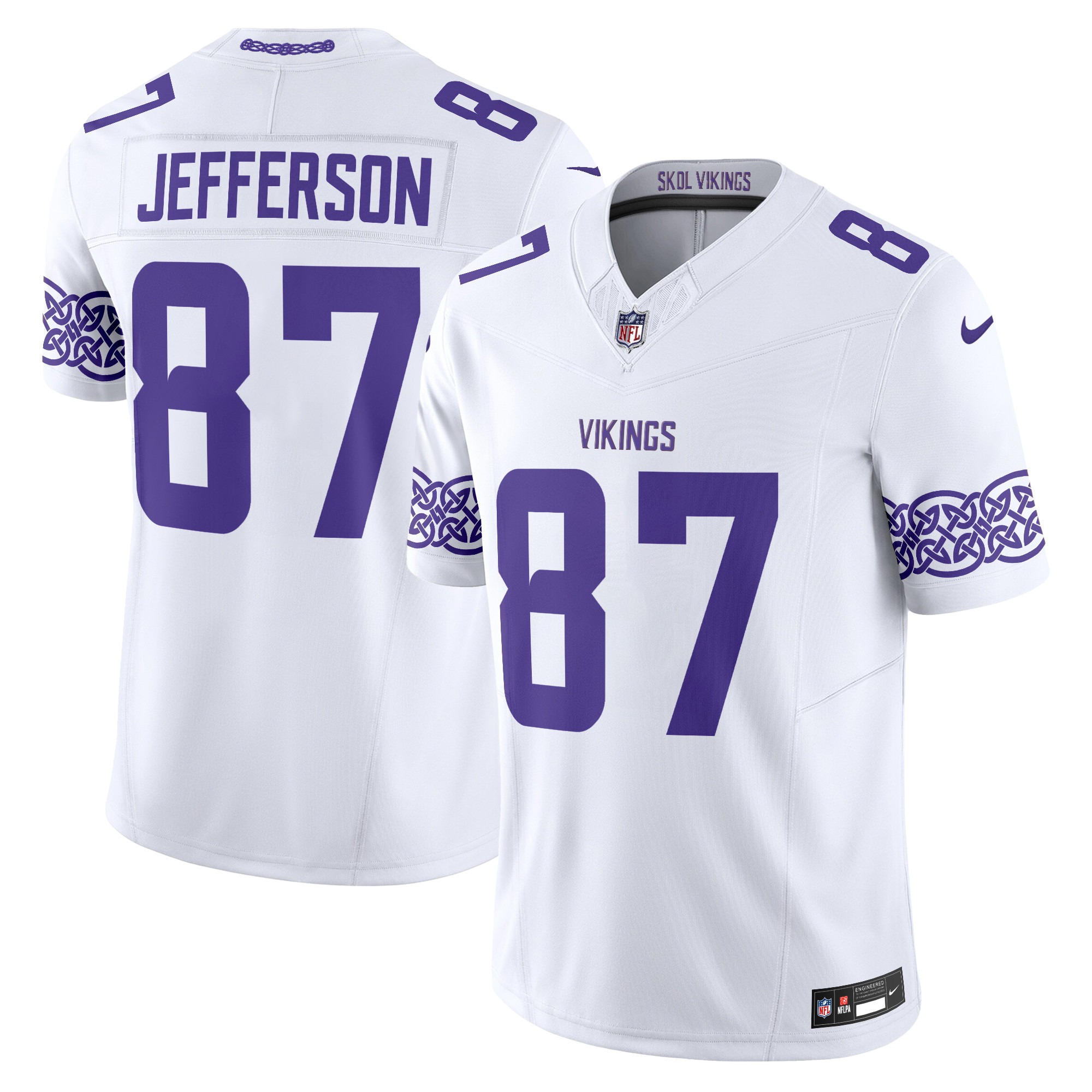 Men's Minnesota Vikings Nordic Pattern Vapor Limited Jersey - All Stitched - Limited Jersey | NFL Jersey Men's Minnesota Vikings Nordic Pattern Vapor Limited Jersey - All Stitched - Limited Jersey | NFL Jersey