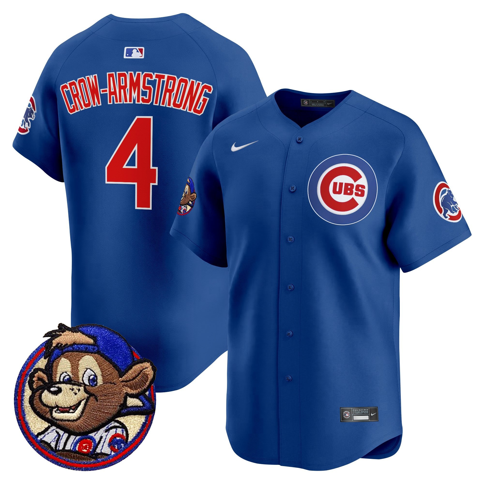 Men's Chicago Cubs Clark Patch Vapor Premier Limited Jersey - All Stitched - Limited Jersey | MLB Jersey Men's Chicago Cubs Clark Patch Vapor Premier Limited Jersey - All Stitched - Limited Jersey | MLB Jersey