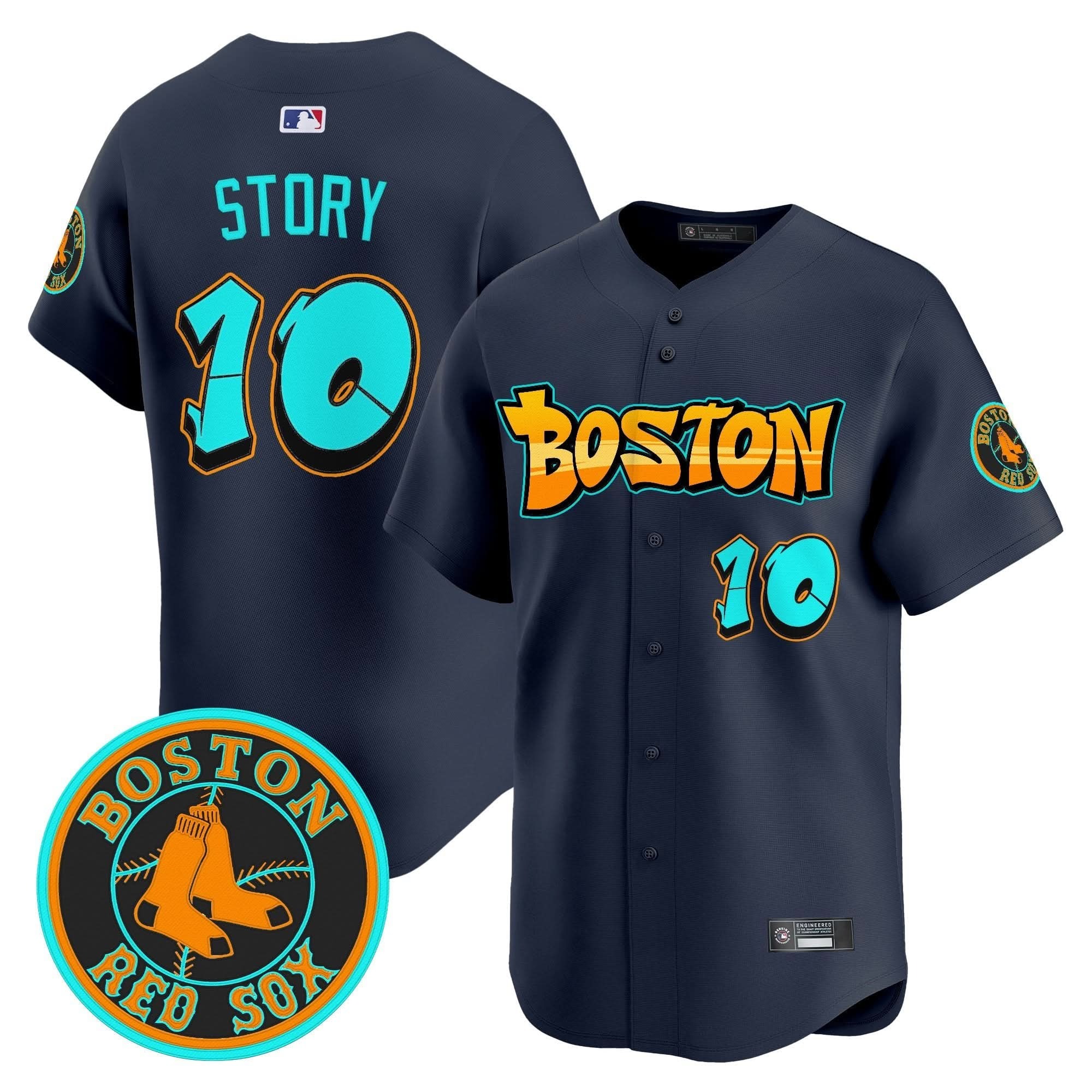 Boston Red Sox 'Graffiti Streetstyle Edition' Vapor Premier Limited Jersey - All Stitched - Limited Jersey | MLB Jersey Boston Red Sox 'Graffiti Streetstyle Edition' Vapor Premier Limited Jersey - All Stitched - Limited Jersey | MLB Jersey
