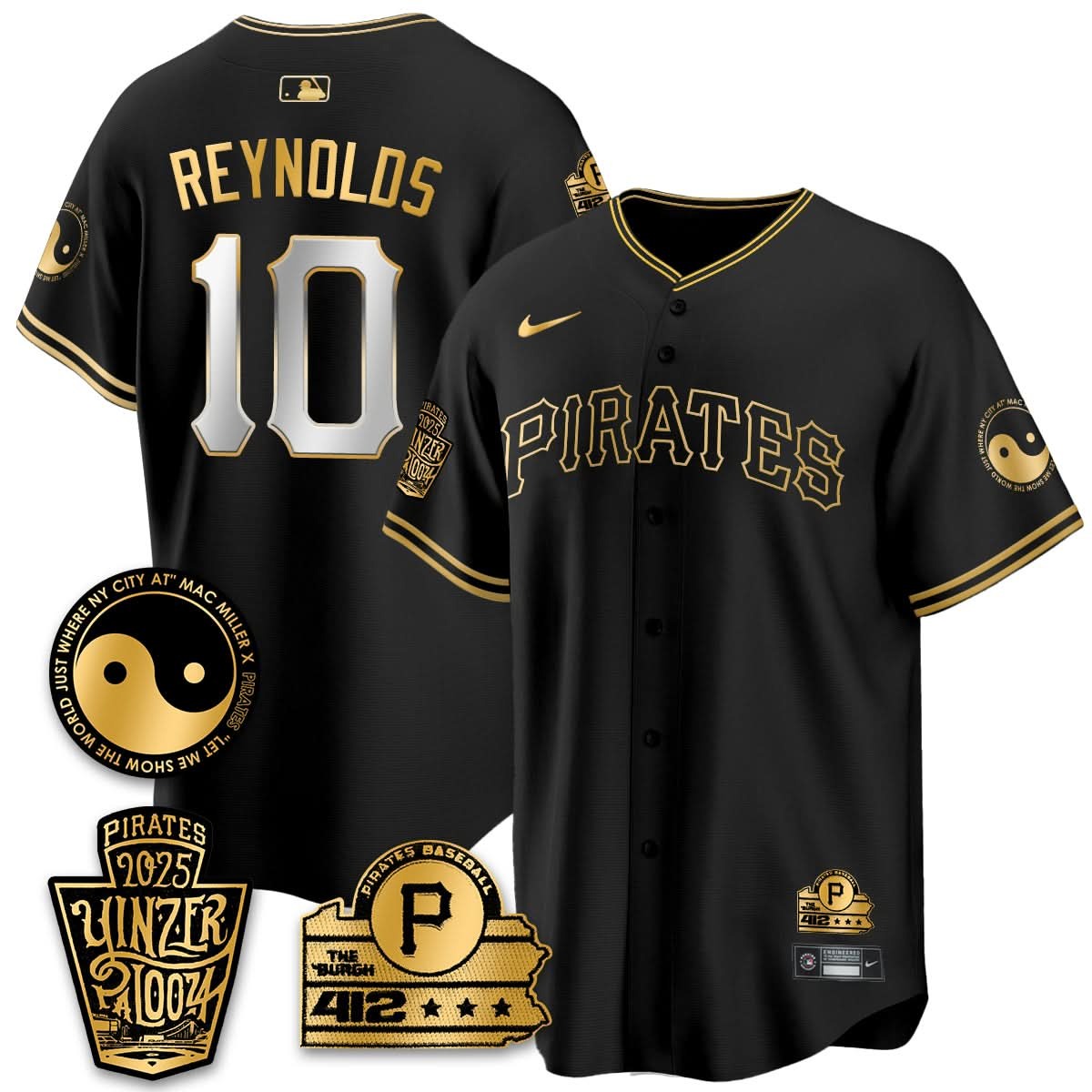 Pittsburgh Pirates Yinzerpalooza 2025 Limited Jersey - All Stitched - Limited Jersey | MLB Jersey Pittsburgh Pirates Yinzerpalooza 2025 Limited Jersey - All Stitched - Limited Jersey | MLB Jersey