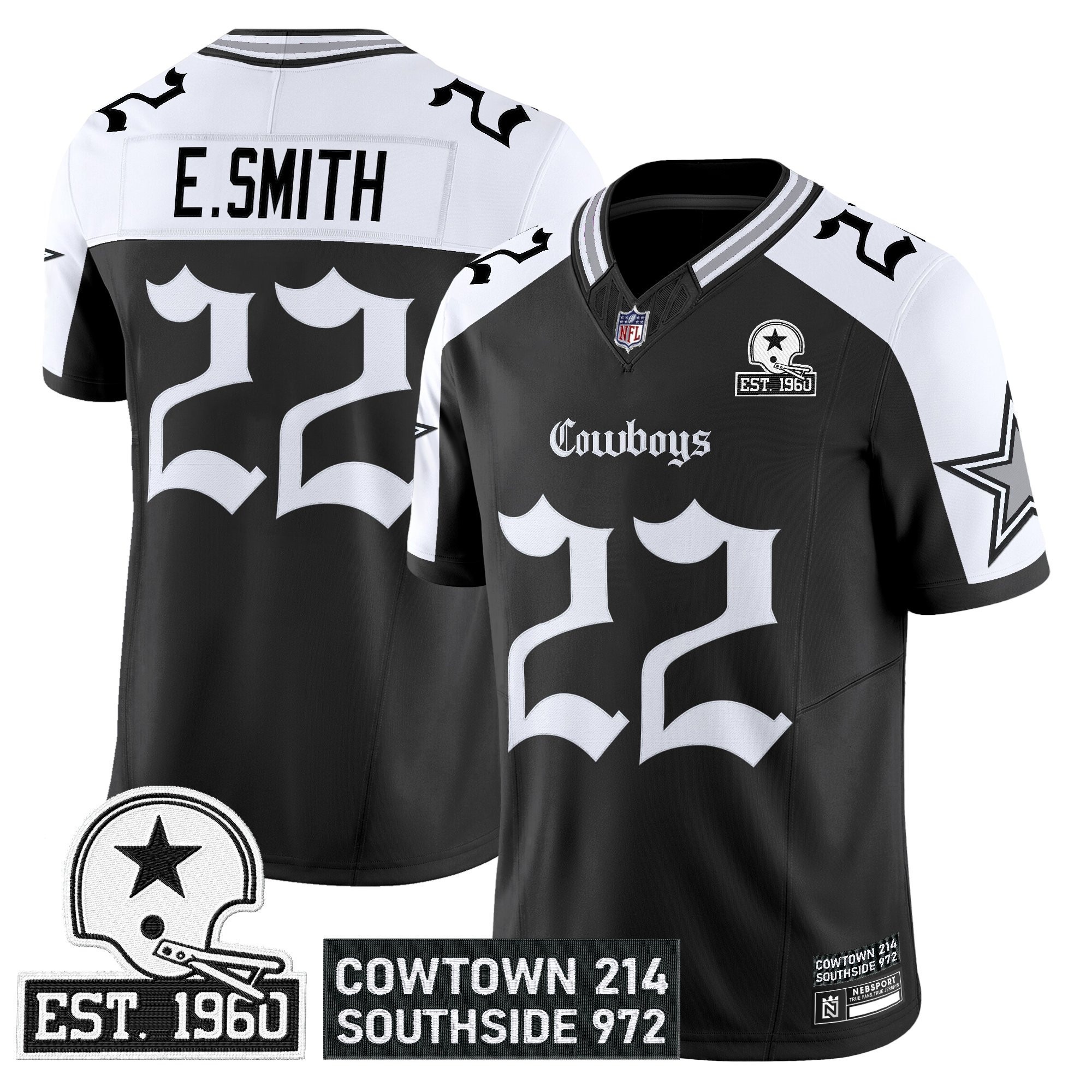 Men's Dallas Cowboys 'Gothic Lone Star Edition' Vapor Limited Jersey - All Stitched - Limited Jersey | NFL Jersey Men's Dallas Cowboys 'Gothic Lone Star Edition' Vapor Limited Jersey - All Stitched - Limited Jersey | NFL Jersey