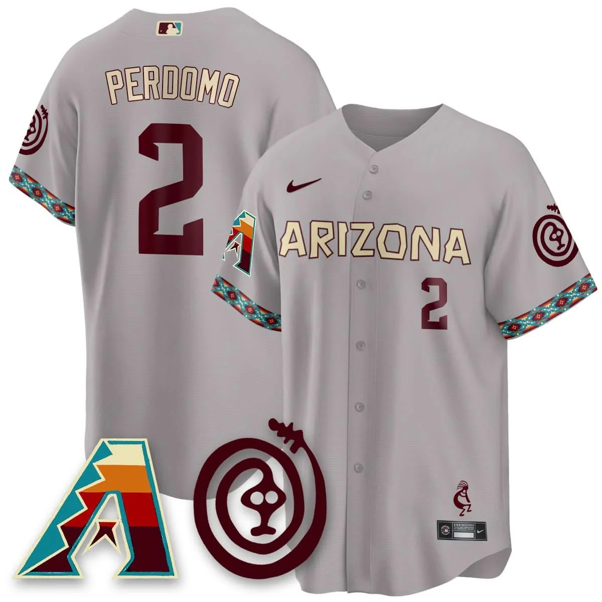 Arizona Diamondbacks City Connect Concept Jersey V2 - All Stitched - Limited Jersey | MLB Jersey Arizona Diamondbacks City Connect Concept Jersey V2 - All Stitched - Limited Jersey | MLB Jersey