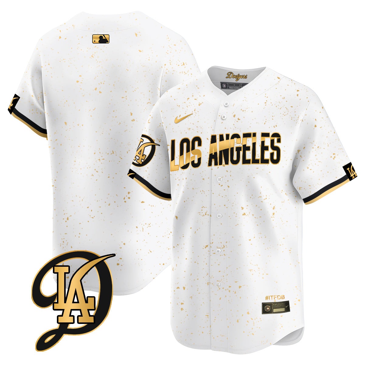 Men's Los Angeles Dodgers 2024 City Connect Limited Jersey - All Stitched - Limited Jersey | MLB Jersey Men's Los Angeles Dodgers 2024 City Connect Limited Jersey - All Stitched - Limited Jersey | MLB Jersey