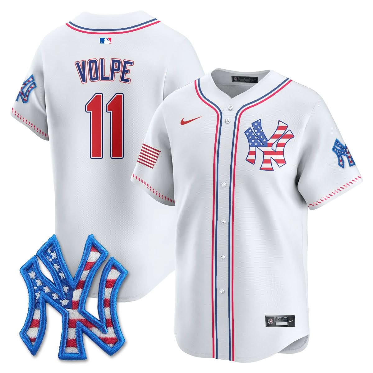 New York Yankees 2025 Fourth of July Jersey - All Stitched - Limited Jersey | MLB Jersey New York Yankees 2025 Fourth of July Jersey - All Stitched - Limited Jersey | MLB Jersey