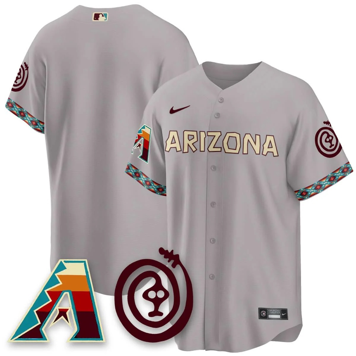 Arizona Diamondbacks City Connect Concept Jersey V2 - All Stitched - Limited Jersey | MLB Jersey Arizona Diamondbacks City Connect Concept Jersey V2 - All Stitched - Limited Jersey | MLB Jersey