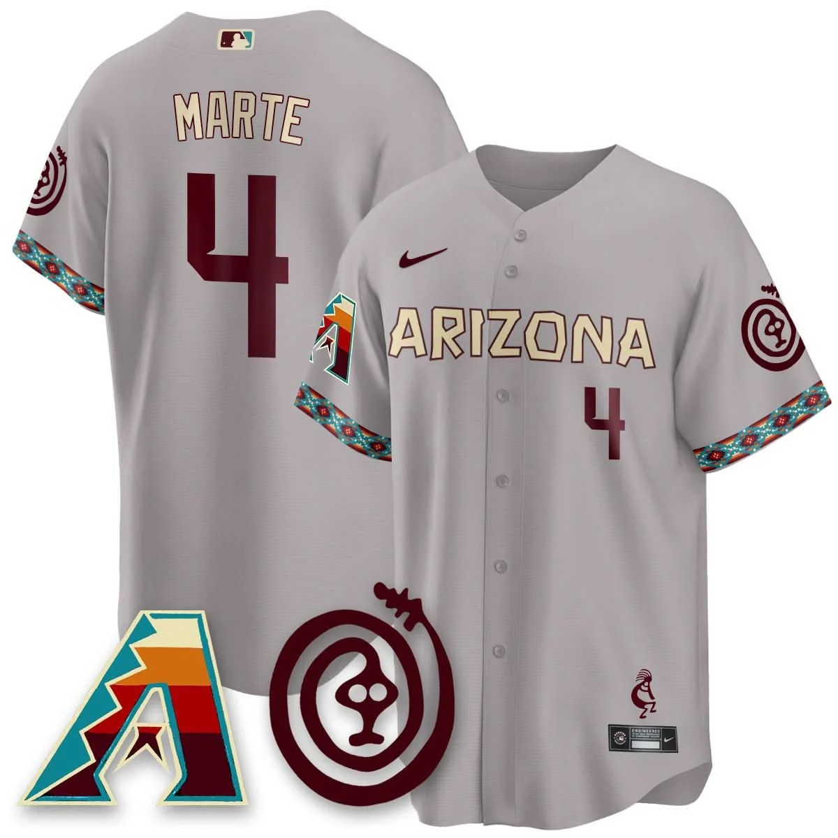 Arizona Diamondbacks City Connect Concept Jersey V2 - All Stitched - Limited Jersey | MLB Jersey Arizona Diamondbacks City Connect Concept Jersey V2 - All Stitched - Limited Jersey | MLB Jersey