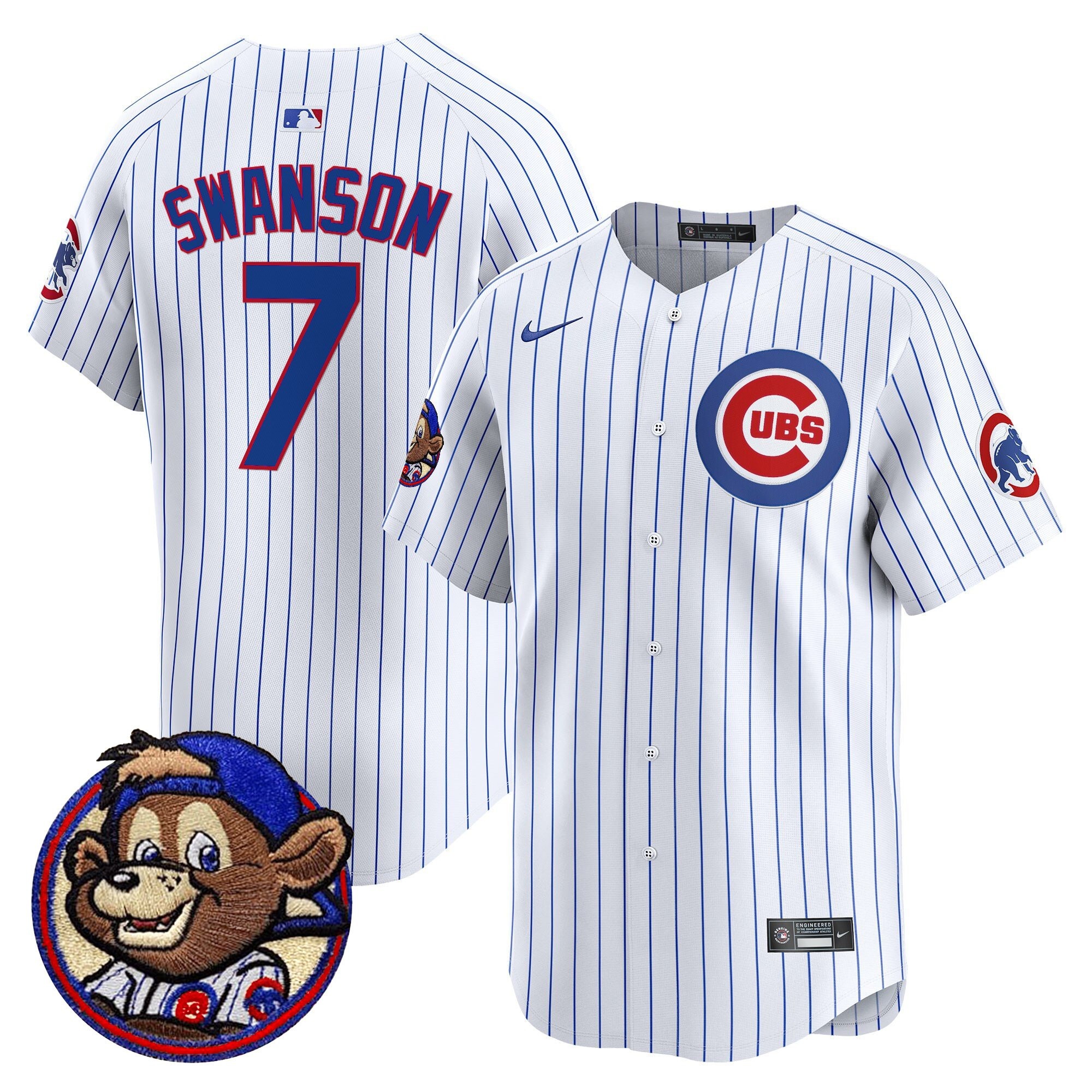 Men's Chicago Cubs Clark Patch Vapor Premier Limited Jersey - All Stitched - Limited Jersey | MLB Jersey Men's Chicago Cubs Clark Patch Vapor Premier Limited Jersey - All Stitched - Limited Jersey | MLB Jersey