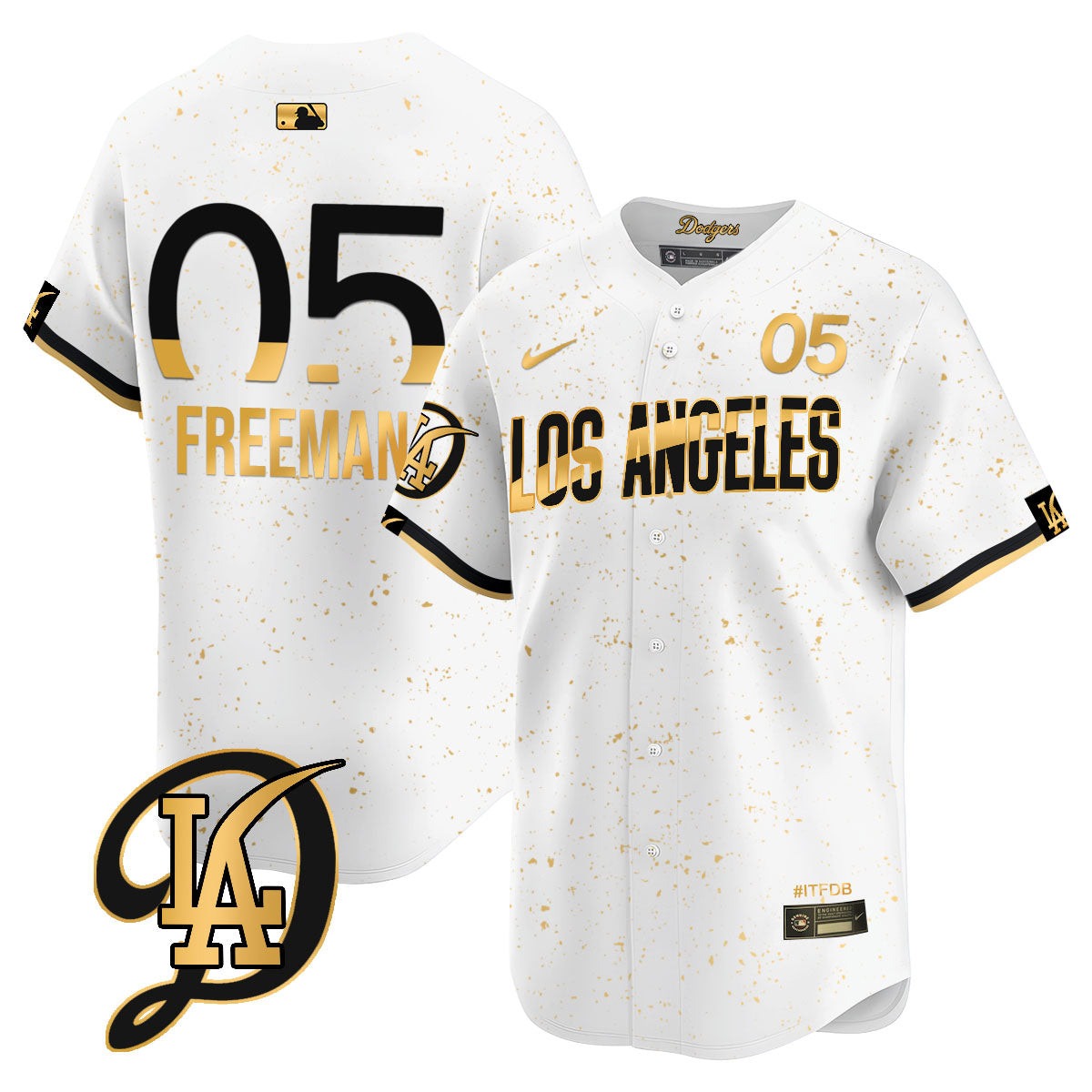 Men's Los Angeles Dodgers 2024 City Connect Limited Jersey - All Stitched - Limited Jersey | MLB Jersey Men's Los Angeles Dodgers 2024 City Connect Limited Jersey - All Stitched - Limited Jersey | MLB Jersey