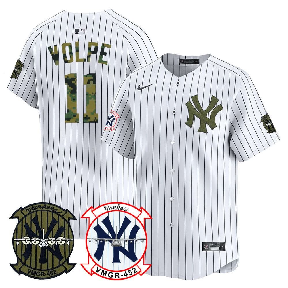 New York Yankees Woodland USMC Alternate Vapor Premier Limited Custom Jersey - All Stitched - Limited Jersey | MLB Jersey New York Yankees Woodland USMC Alternate Vapor Premier Limited Custom Jersey - All Stitched - Limited Jersey | MLB Jersey