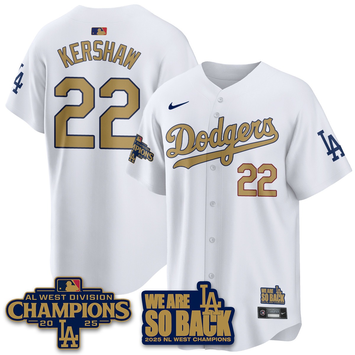 Los Angeles Dodgers 2025 NL West Division Champions Jersey - All Stitc - Limited Jersey | MLB Jersey Los Angeles Dodgers 2025 NL West Division Champions Jersey - All Stitc - Limited Jersey | MLB Jersey