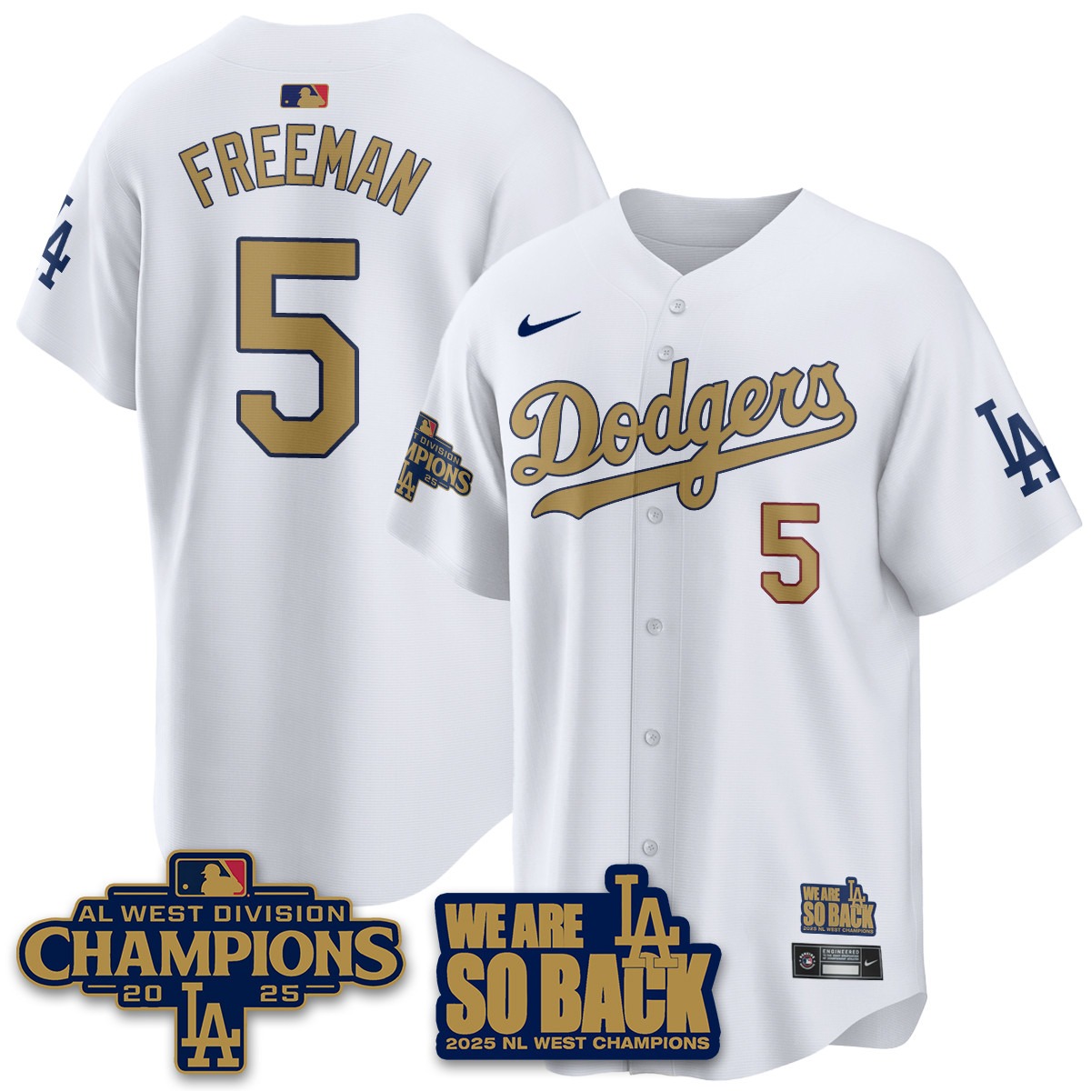 Los Angeles Dodgers 2025 NL West Division Champions Jersey - All Stitc - Limited Jersey | MLB Jersey Los Angeles Dodgers 2025 NL West Division Champions Jersey - All Stitc - Limited Jersey | MLB Jersey