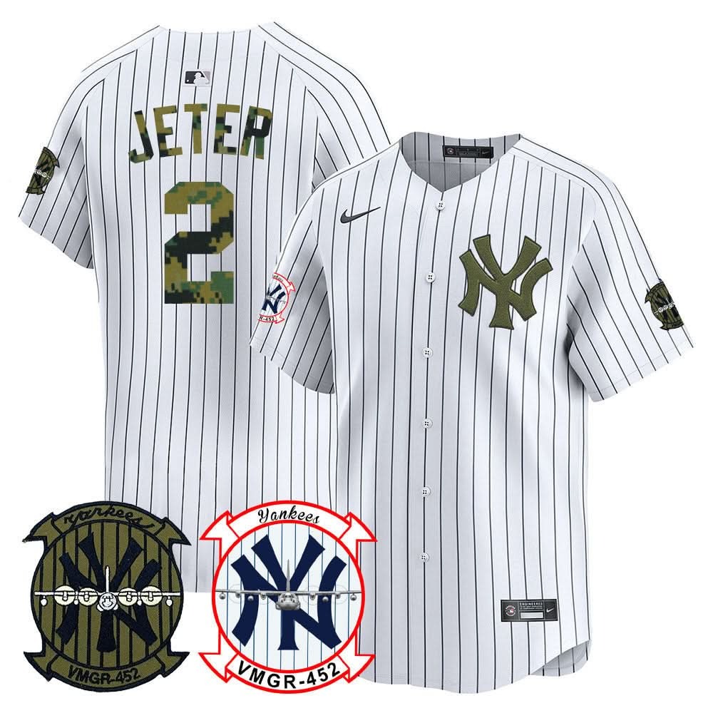 New York Yankees Woodland USMC Alternate Vapor Premier Limited Custom Jersey - All Stitched - Limited Jersey | MLB Jersey New York Yankees Woodland USMC Alternate Vapor Premier Limited Custom Jersey - All Stitched - Limited Jersey | MLB Jersey