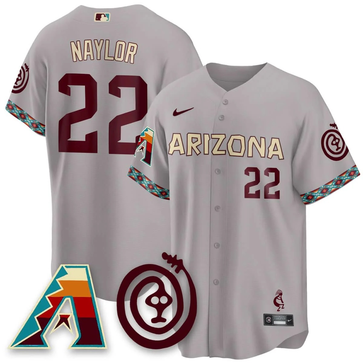 Arizona Diamondbacks City Connect Concept Jersey V2 - All Stitched - Limited Jersey | MLB Jersey Arizona Diamondbacks City Connect Concept Jersey V2 - All Stitched - Limited Jersey | MLB Jersey