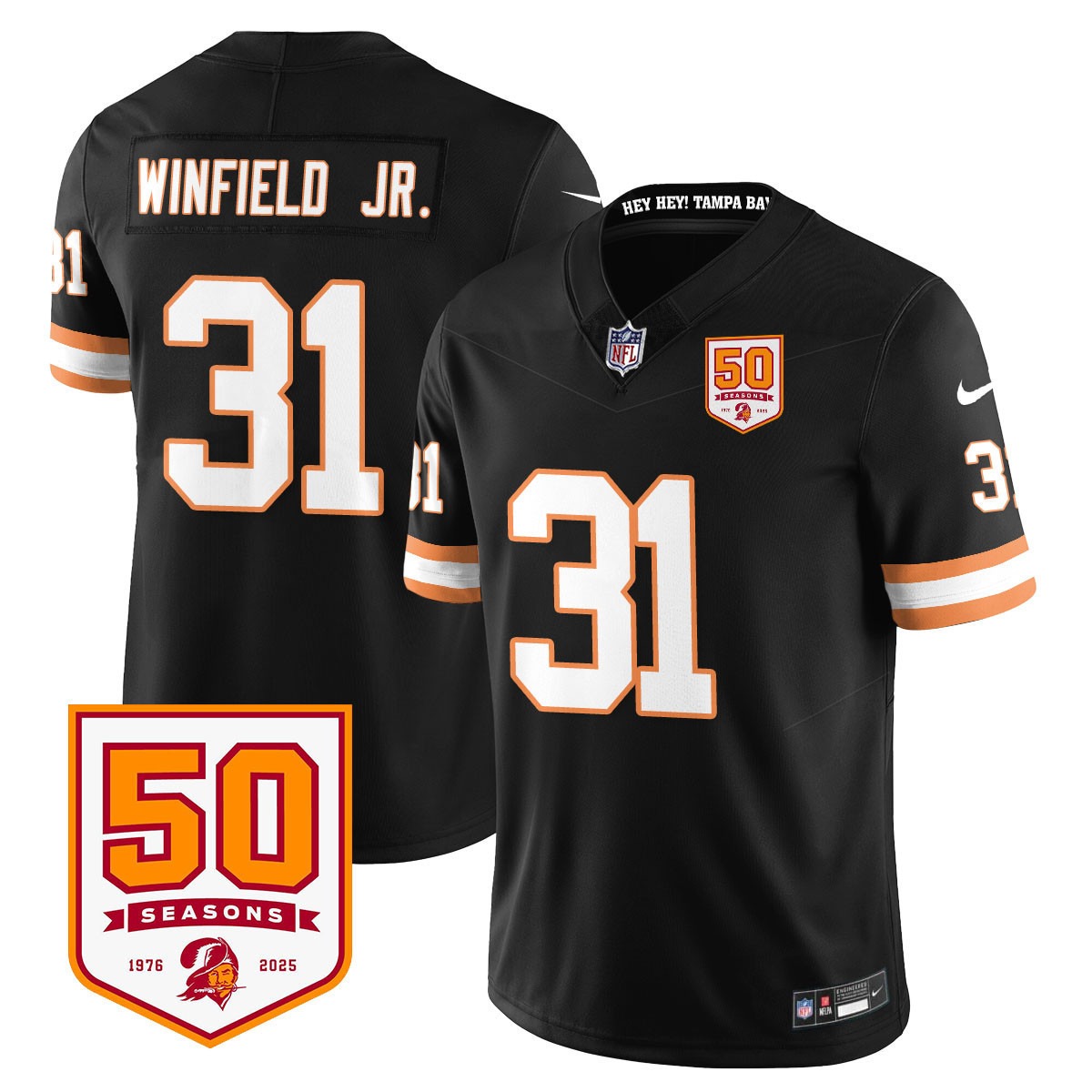 Men's Tampa Bay Buccaneers '76 Vapor Limited Jersey - All Stitched - Limited Jersey | NFL Jersey Men's Tampa Bay Buccaneers '76 Vapor Limited Jersey - All Stitched - Limited Jersey | NFL Jersey