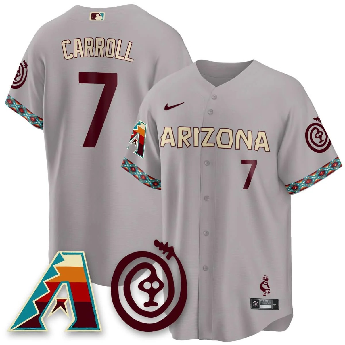 Arizona Diamondbacks City Connect Concept Jersey V2 - All Stitched - Limited Jersey | MLB Jersey Arizona Diamondbacks City Connect Concept Jersey V2 - All Stitched - Limited Jersey | MLB Jersey
