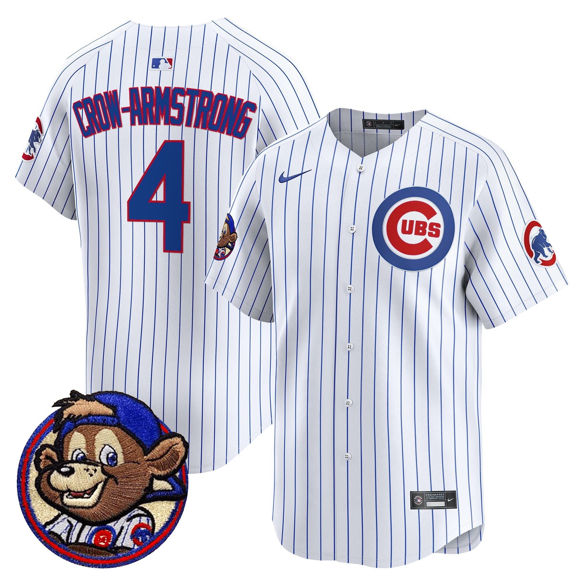 Men's Chicago Cubs Clark Patch Vapor Premier Limited Jersey - All Stitched - Limited Jersey | MLB Jersey Men's Chicago Cubs Clark Patch Vapor Premier Limited Jersey - All Stitched - Limited Jersey | MLB Jersey