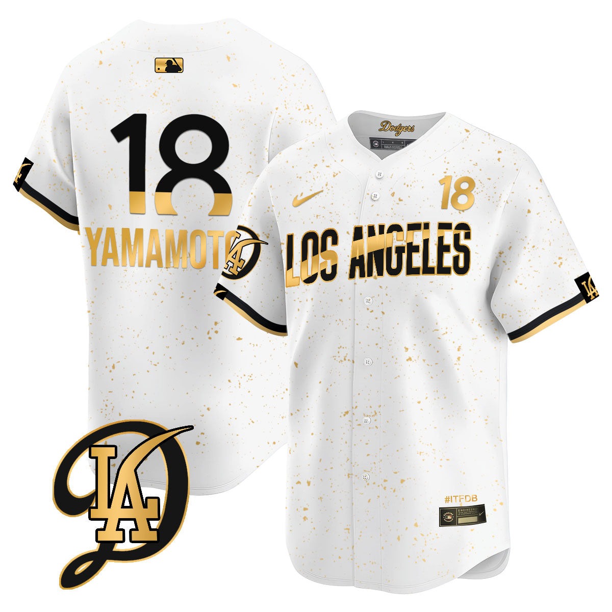 Men's Los Angeles Dodgers 2024 City Connect Limited Jersey - All Stitched - Limited Jersey | MLB Jersey Men's Los Angeles Dodgers 2024 City Connect Limited Jersey - All Stitched - Limited Jersey | MLB Jersey