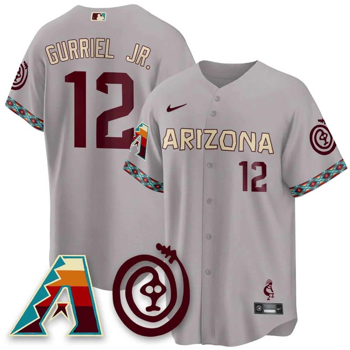 Arizona Diamondbacks City Connect Concept Jersey V2 - All Stitched - Limited Jersey | MLB Jersey Arizona Diamondbacks City Connect Concept Jersey V2 - All Stitched - Limited Jersey | MLB Jersey