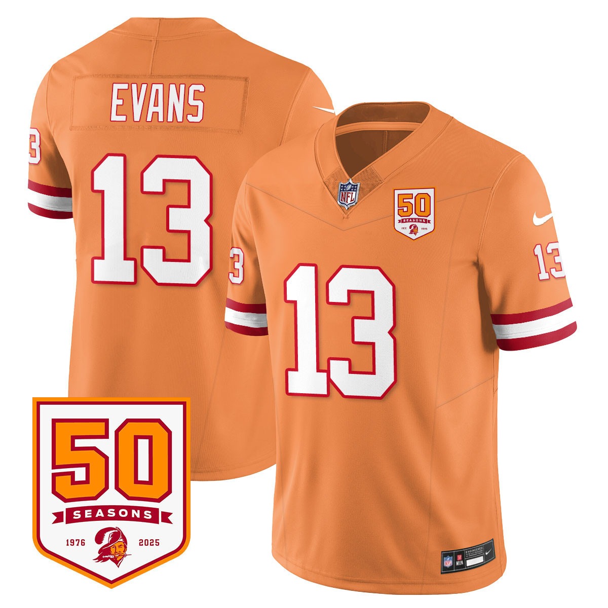 Men's Tampa Bay Buccaneers '76 Vapor Limited Jersey - All Stitched - Limited Jersey | NFL Jersey Men's Tampa Bay Buccaneers '76 Vapor Limited Jersey - All Stitched - Limited Jersey | NFL Jersey