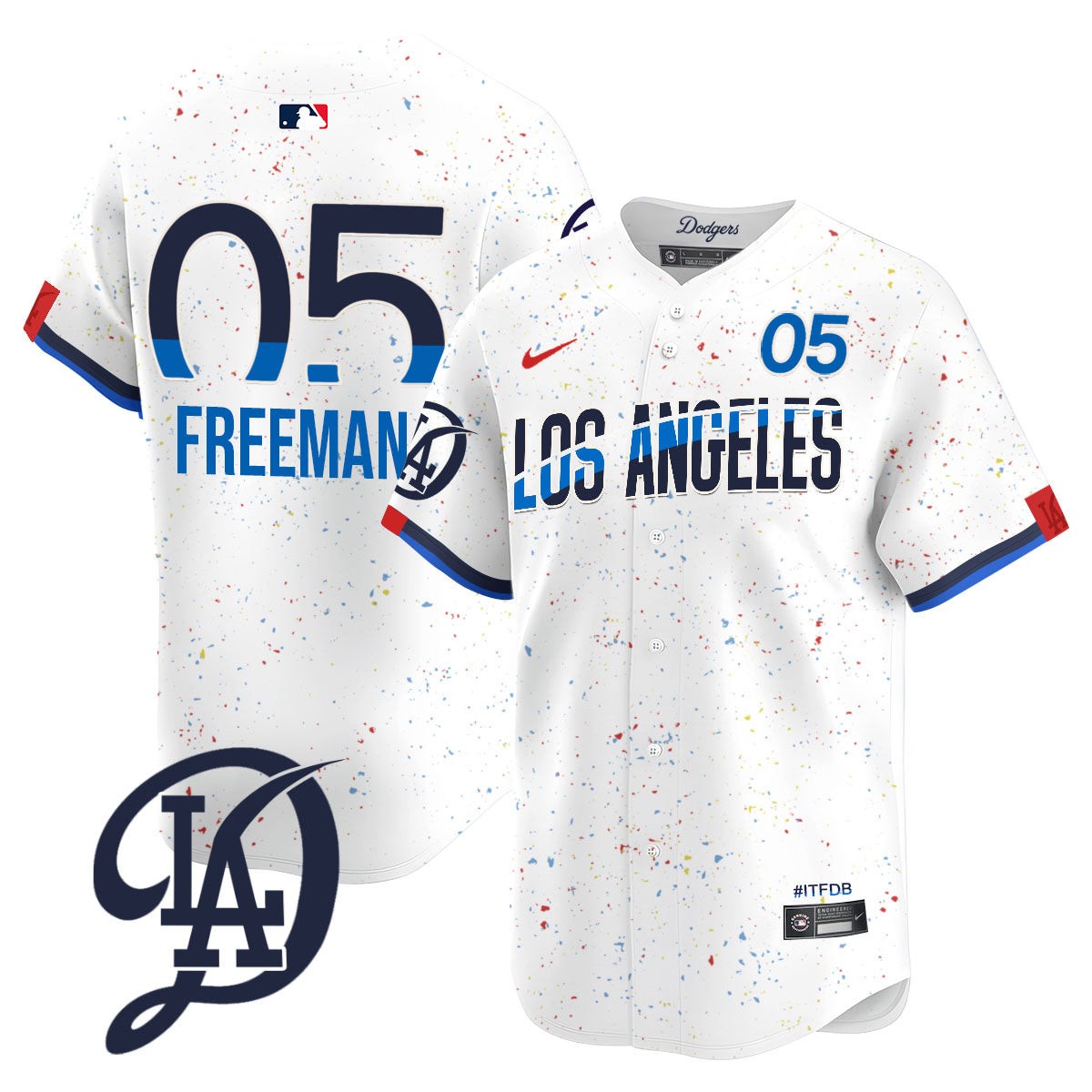 Men's Los Angeles Dodgers 2024 City Connect Limited Jersey - All Stitched - Limited Jersey | MLB Jersey Men's Los Angeles Dodgers 2024 City Connect Limited Jersey - All Stitched - Limited Jersey | MLB Jersey
