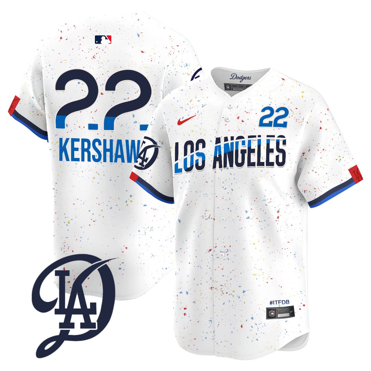 Men's Los Angeles Dodgers 2024 City Connect Limited Jersey - All Stitched - Limited Jersey | MLB Jersey Men's Los Angeles Dodgers 2024 City Connect Limited Jersey - All Stitched - Limited Jersey | MLB Jersey