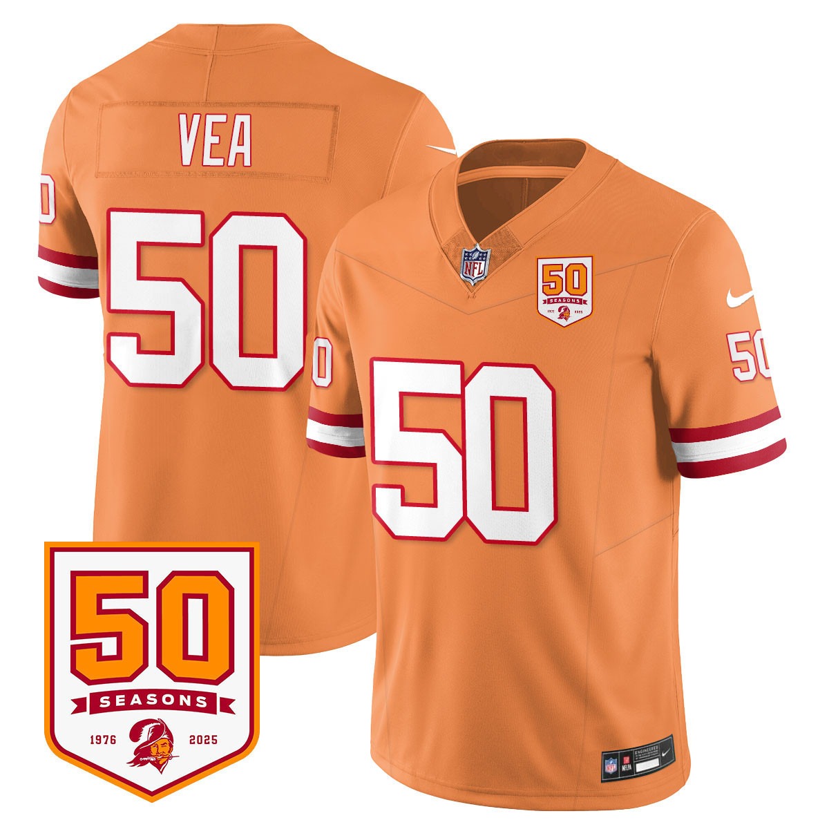 Men's Tampa Bay Buccaneers '76 Vapor Limited Jersey - All Stitched - Limited Jersey | NFL Jersey Men's Tampa Bay Buccaneers '76 Vapor Limited Jersey - All Stitched - Limited Jersey | NFL Jersey