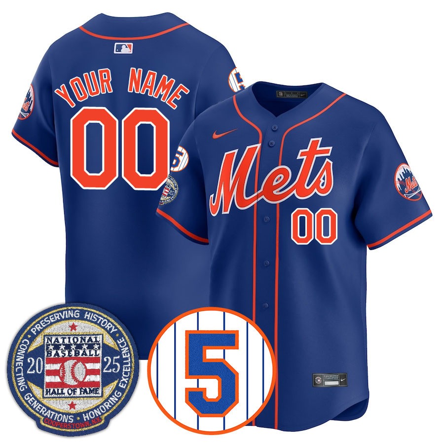 Custom New York Mets Number Retirement & Hall of Fame Gold Jersey - All Stitched - Limited Jersey | MLB Jersey Custom New York Mets Number Retirement & Hall of Fame Gold Jersey - All Stitched - Limited Jersey | MLB Jersey