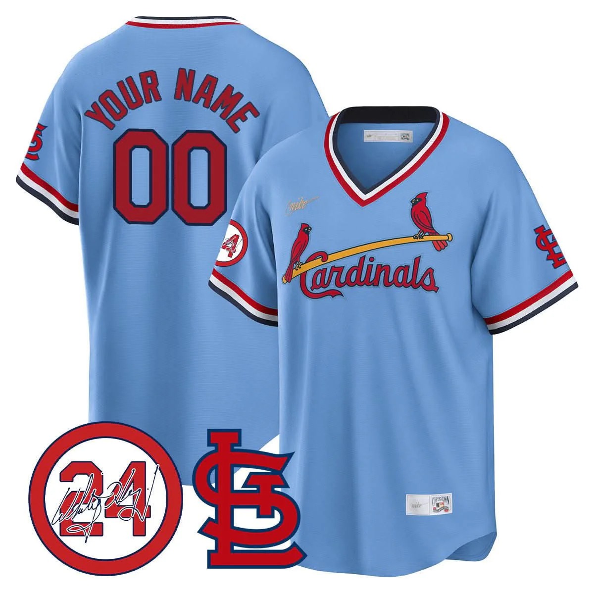 St. Louis Cardinals Memorial Vapor Premier Limited Custom Jersey - All Stitched - Limited Jersey | MLB Jersey St. Louis Cardinals Memorial Vapor Premier Limited Custom Jersey - All Stitched - Limited Jersey | MLB Jersey