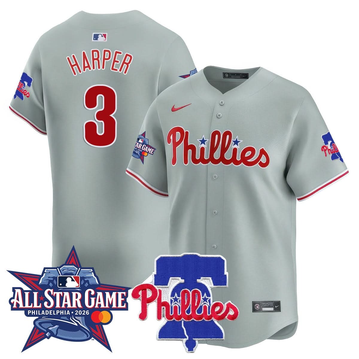 Philadelphia Phillies 2026 MLB All-Star Jersey - All Stitched - Limited Jersey | MLB Jersey Philadelphia Phillies 2026 MLB All-Star Jersey - All Stitched - Limited Jersey | MLB Jersey