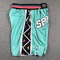 NBA San Antonio Spurs City Edition 2023-24 Turquoise Shorts - Limited Shorts | NBA Shorts NBA San Antonio Spurs City Edition 2023-24 Turquoise Shorts - Limited Shorts | NBA Shorts