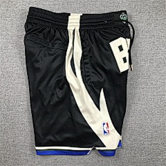 NBA Milwaukee Bucks Just Don Black Shorts - Limited Shorts | NBA Shorts NBA Milwaukee Bucks Just Don Black Shorts - Limited Shorts | NBA Shorts