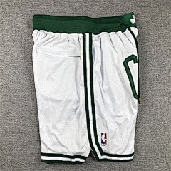 NBA Boston Celtics Basketball Shorts Stitched White Shorts - Limited Shorts | NBA Shorts NBA Boston Celtics Basketball Shorts Stitched White Shorts - Limited Shorts | NBA Shorts